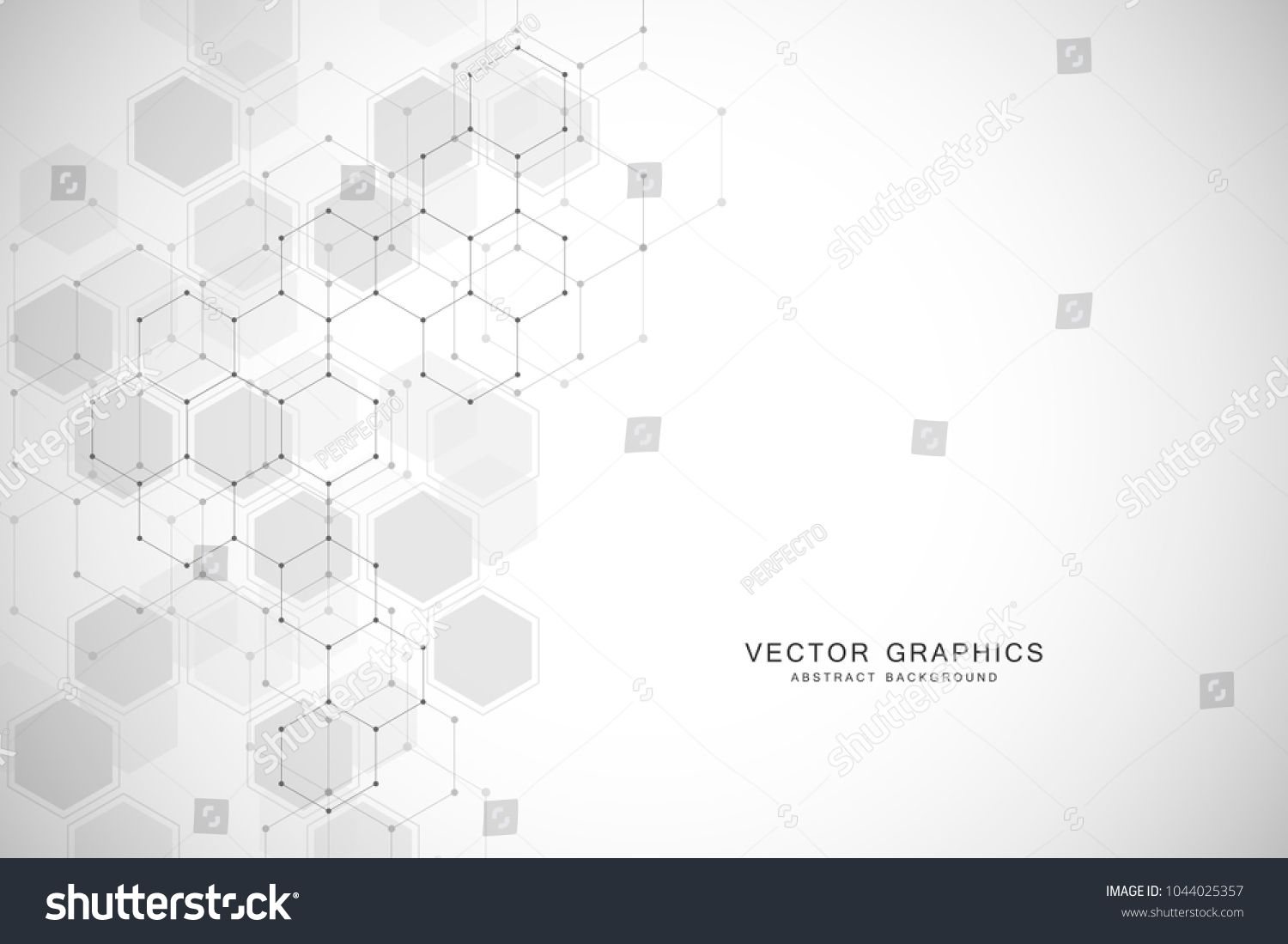 Medical Technology Or Science Vector Background Molecular