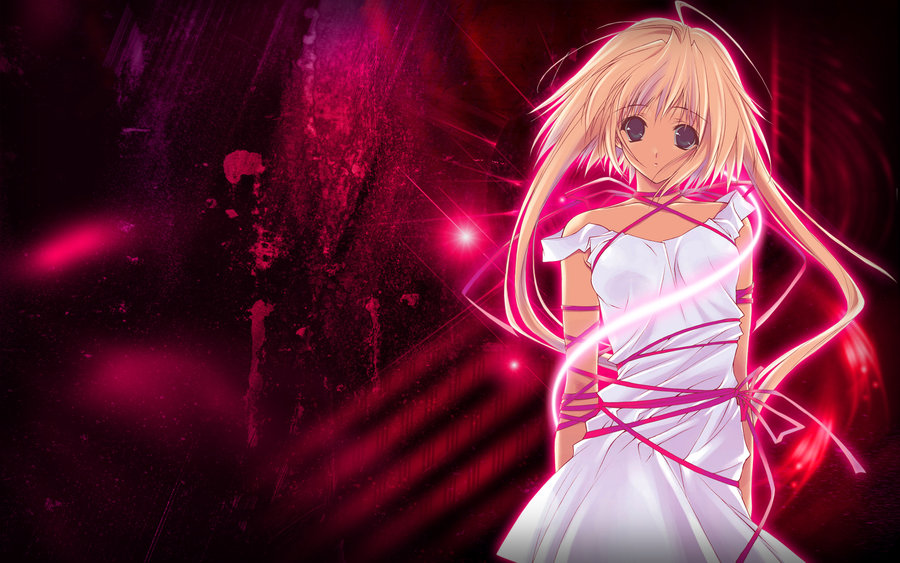 Anime Girl Pink Wallpaper By 2Fast4Udk