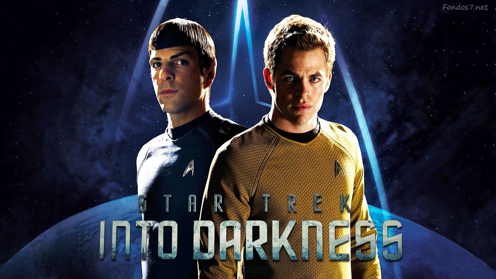 Descargar Fondos De Pantalla Spock Y Kirk HD Widescreen Gratis