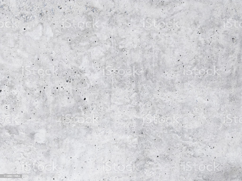 Gray Concrete Background Texture Stucco Cement Wall White Polished