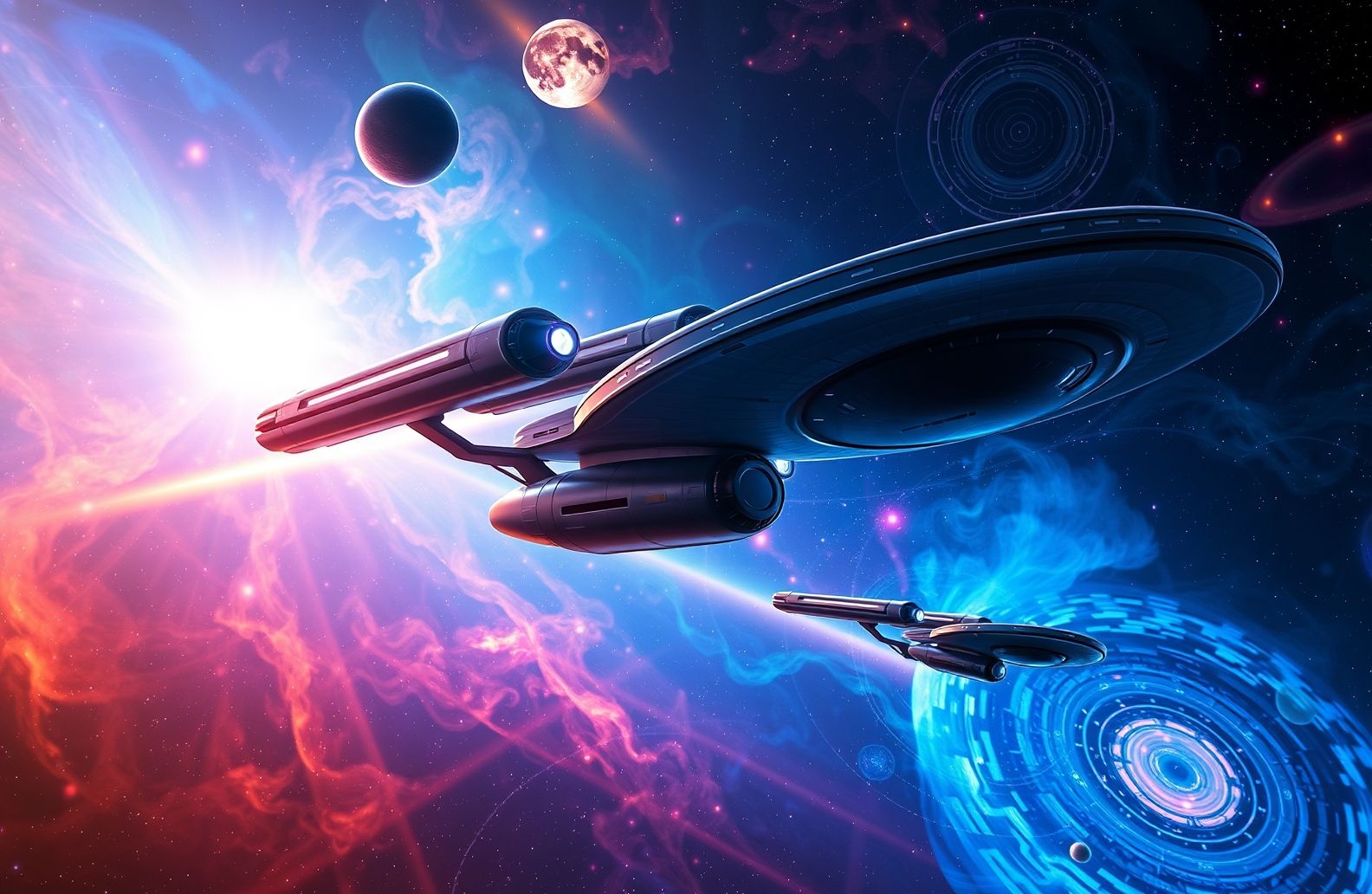 Star Trek Dual Screen Wallpaper
