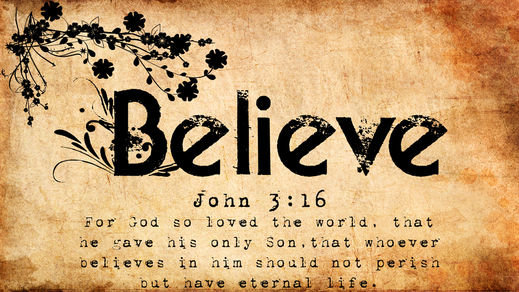 For God So Loved the World - John 3:16 - Bible Verse Page Christian AR –  Parody Art Prints