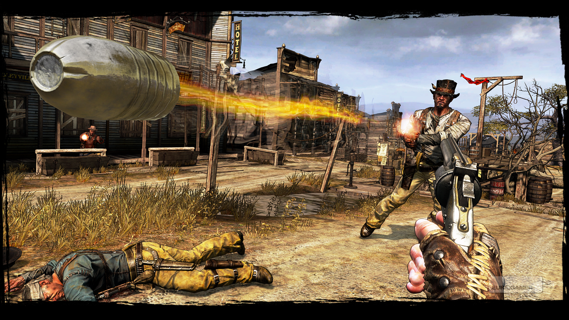 Call Of Juarez Gunslinger Video Game Wallpaper