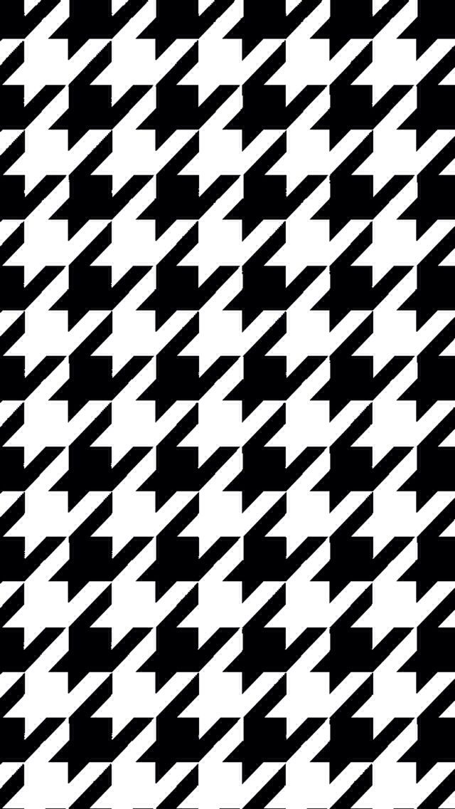 Houndstooth iPhone Wallpaper I P H O N E W A L R In