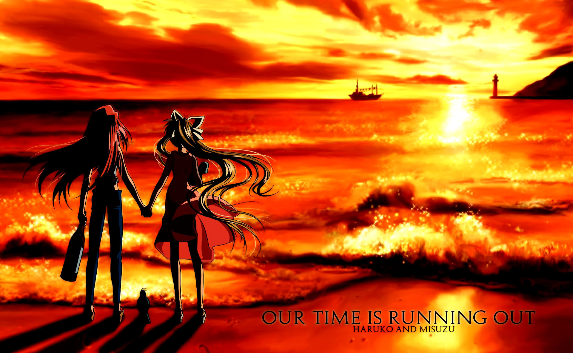 Our Time Is Running Out Wallpaper Background Theme Desktop