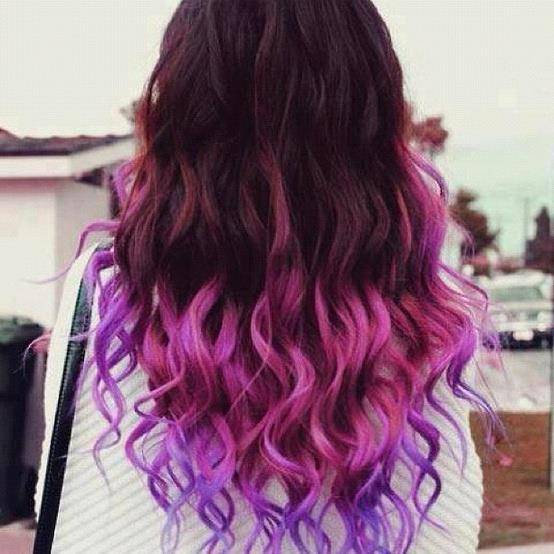 Pink And Purple Ombre Picture