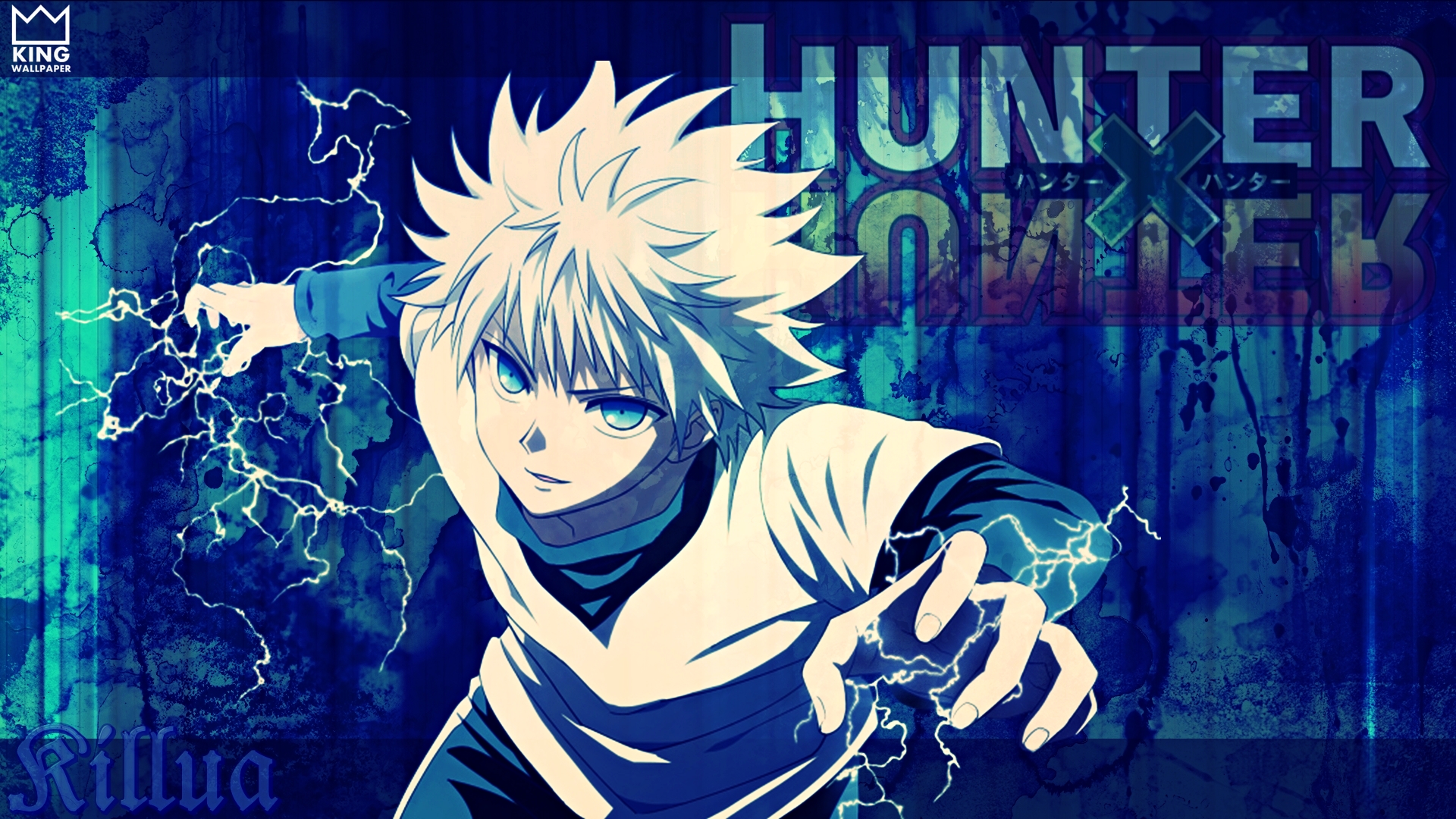 Download Sitting Gon And Killua Of Hunter X Hunter Iphone Wallpaper