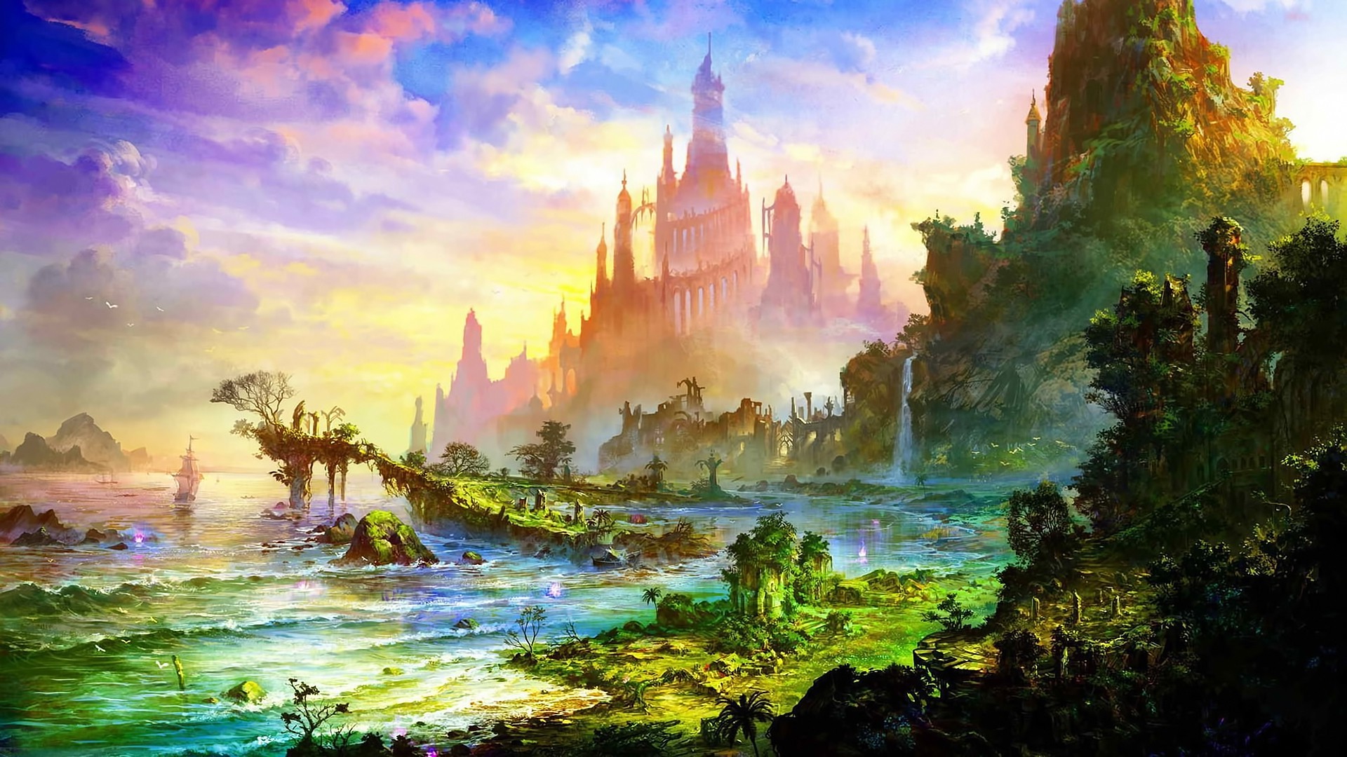 Excellent Fantasy Art Desktop Wallpaper You Can Use It At No Cost