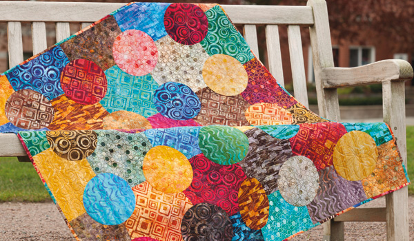 Quilt Bees A Stunner With Large Scale Prints And Fusible Appliqu