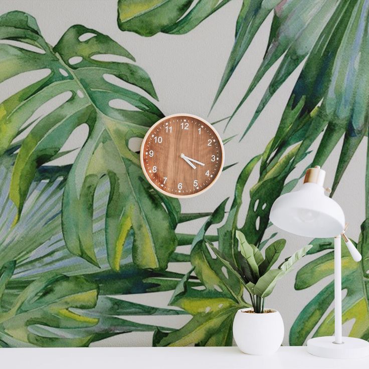 Bring Nature Into Your Space With Banana Leaf Wallpaper