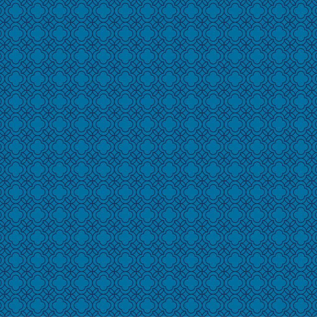 Quatrefoil Removable Wallpaper Blue And Black By