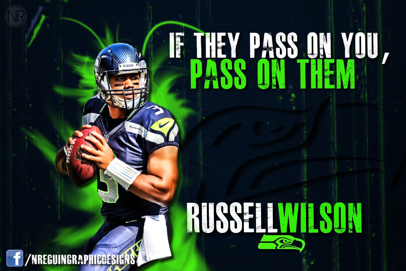 Russell Wilson Quotes Wallpaper