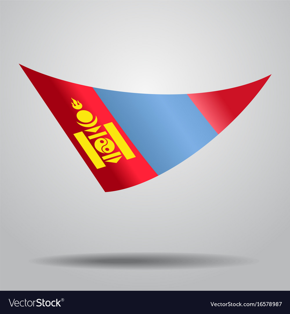 Free Download Mongolian Flag Background Royalty Free Vector Image X For Your Desktop