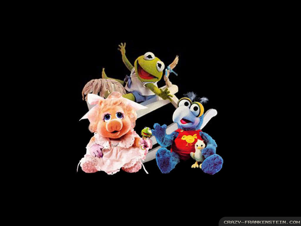 Kermit Miss Piggy Gonzo Muppet Babies Wallpaper
