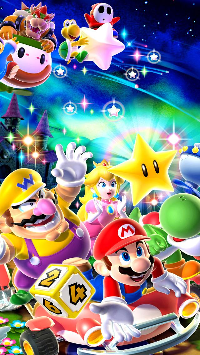 Free download Mario and Friends iPhone 5 Wallpaper HD [640x1136