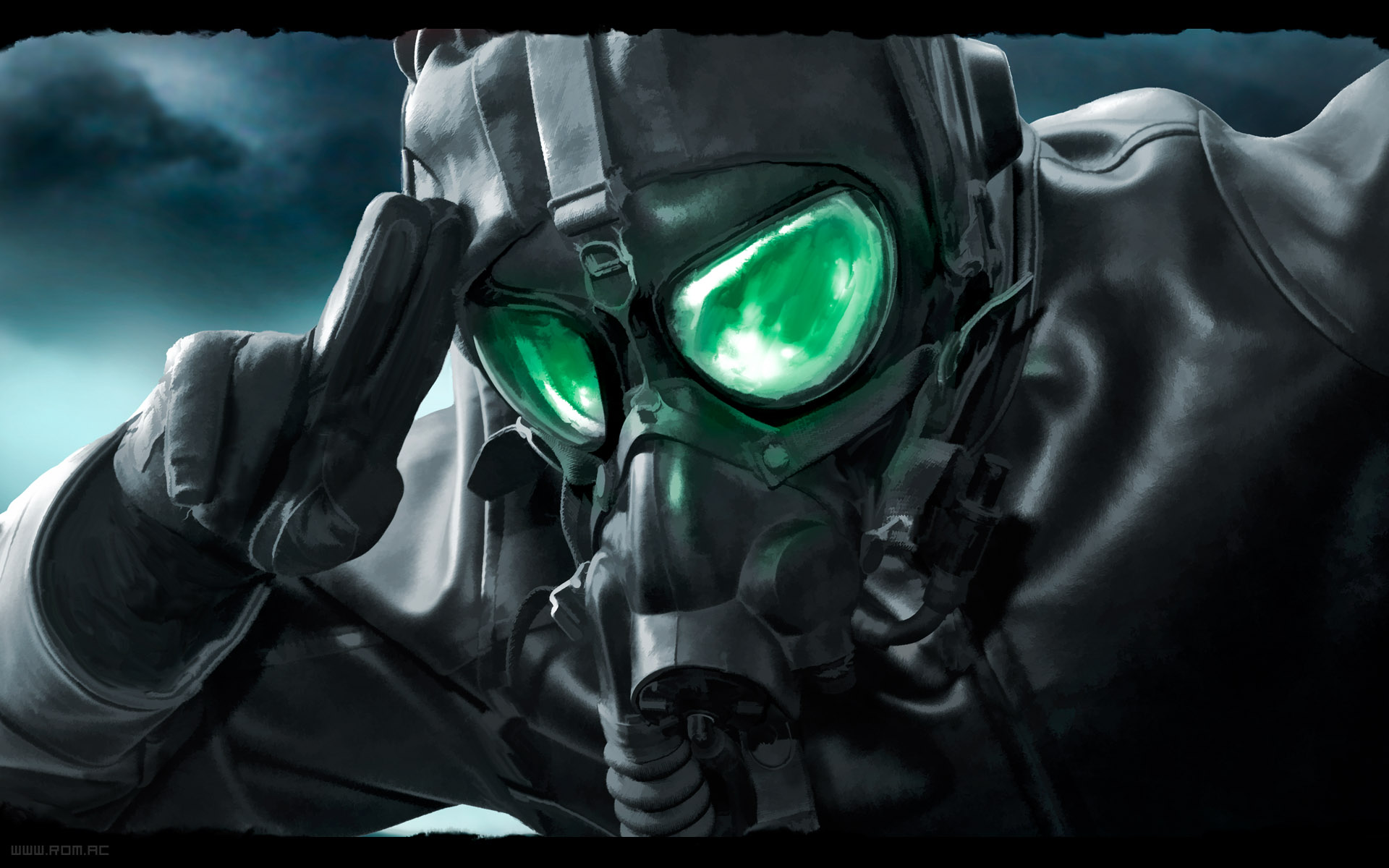 Gas Mask Puter Wallpaper Desktop Background