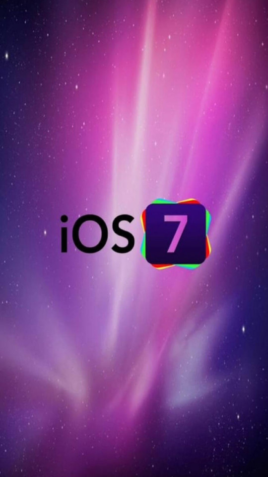  Logo With Purple Galaxy Background Wallpaper   Free iPhone Wallpapers