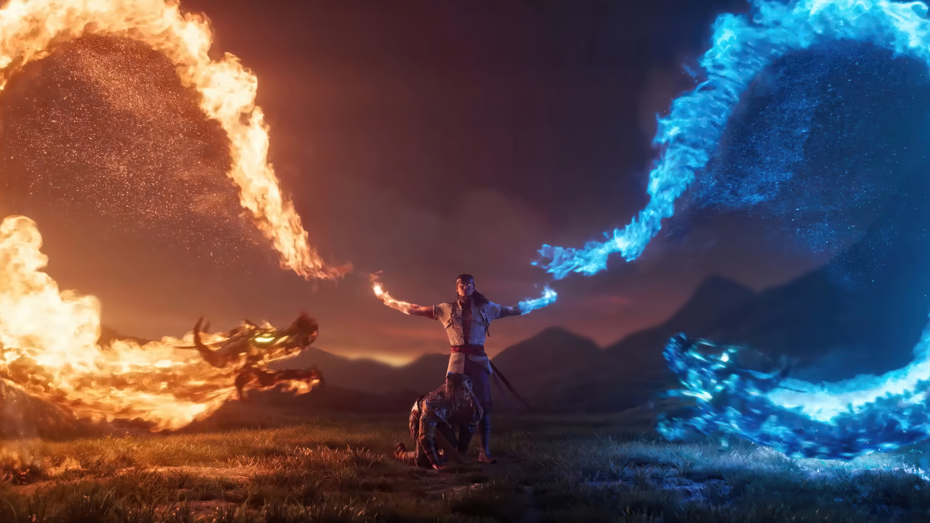 Mortal Kombat Fire God Liu 4k Wallpaper