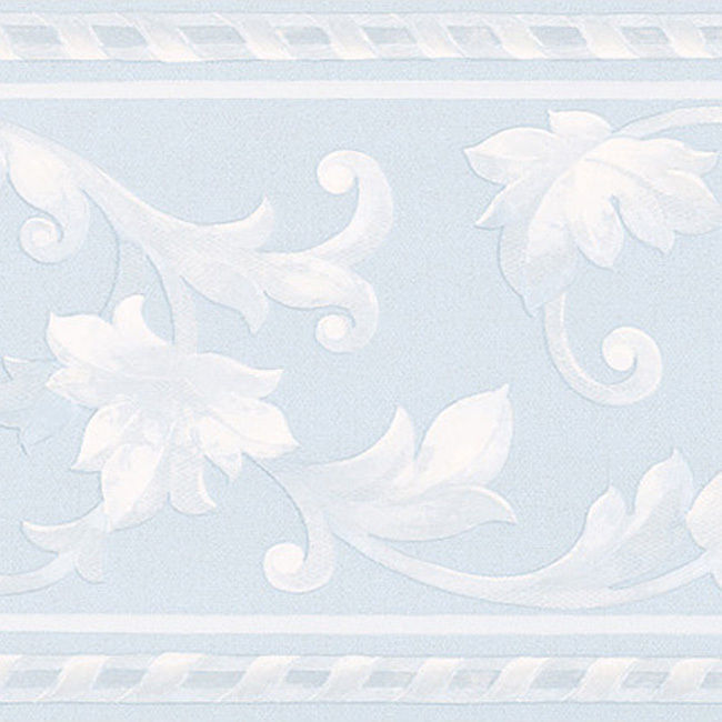 Free download Light Blue Scroll Border Wallpaper eBay [650x650] for