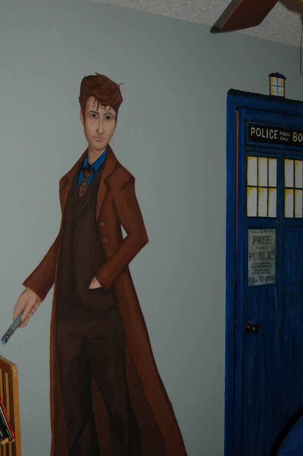 Doctor Who Mural By Exorcisingemily