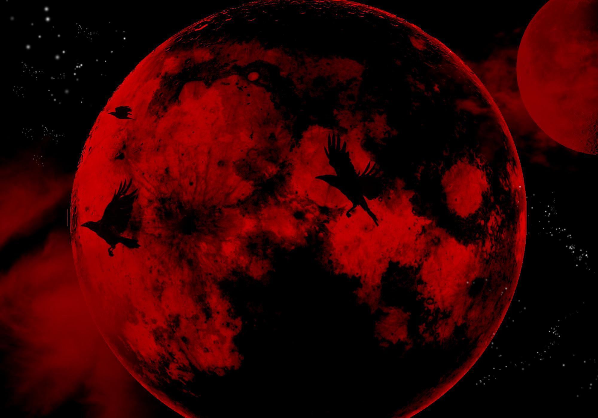 Red Moon Wallpaper