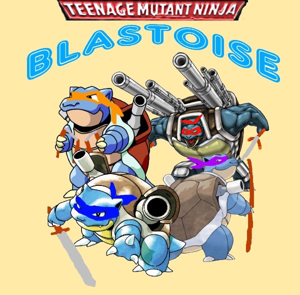 Teenage Mutant Ninja Squirtles Also It S My First Pic Uploaded