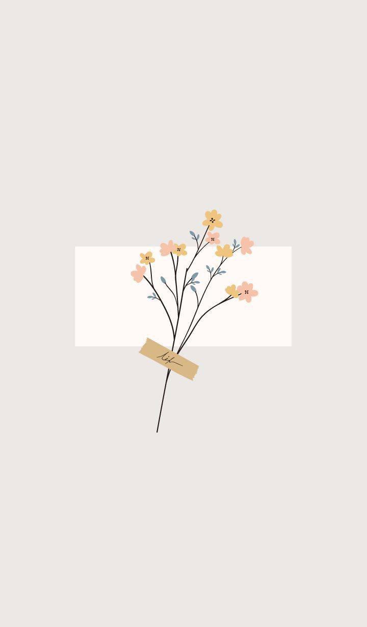 Free download Pin by Alheli Roco on Wallpaper Vintage flowers wallpaper  Cute [640x1130] for your Desktop, Mobile & Tablet | Explore 31+ Aesthetic  Flowers Simple Wallpapers | Simple Backgrounds, Simple Desktop Backgrounds,