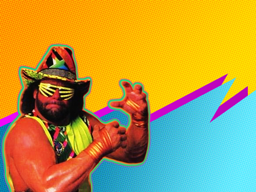 Tribute Wallpaper Of The Late And Great Macho Man