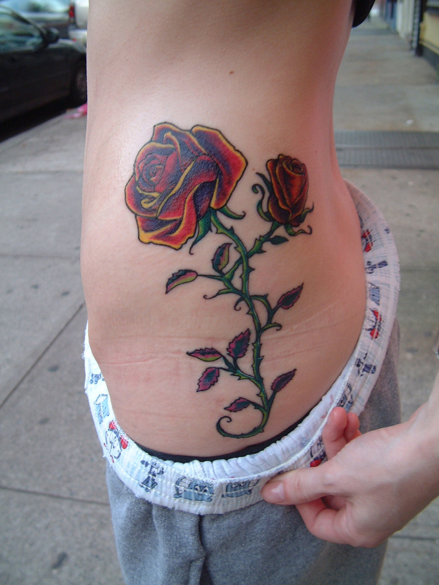 Tattoo Styles Image New Rose Designs Girls Body Tattoos