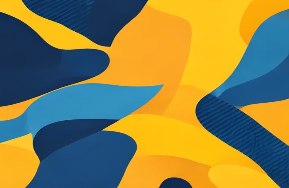 Yellow And Blue Wallpaper