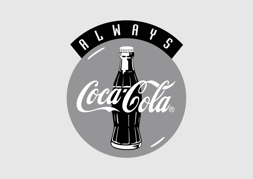 Coca Cola Logo White Png