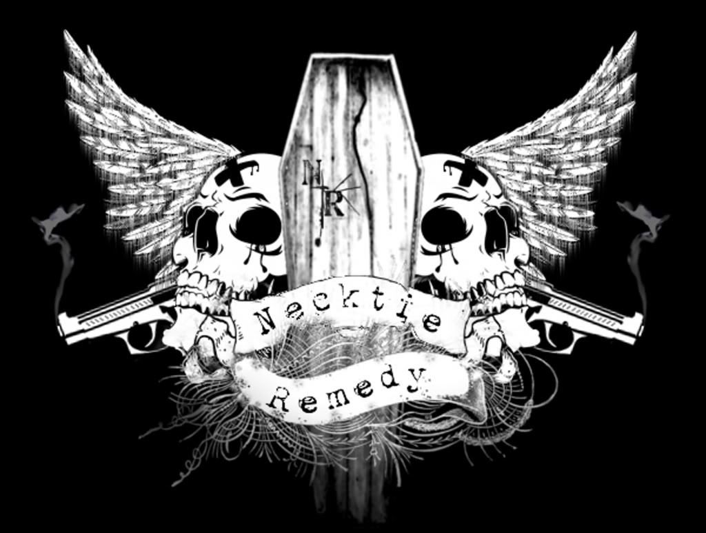 Wings Skulls Guns Coffin Image Graphic Picture Photo