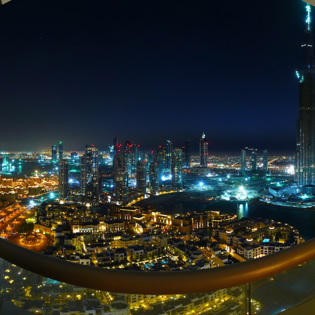Dubai City Pixel HD Wallpaper