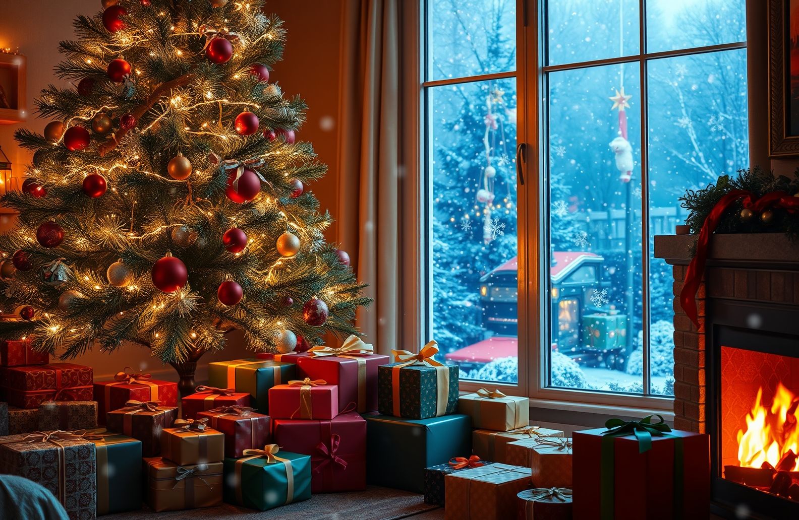 Christmas Background Wallpaper