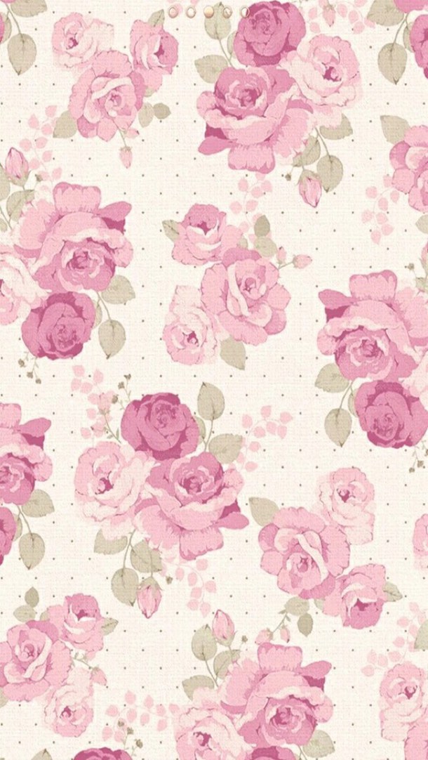 Cute Flowers Girly Nature Pink Pretty Things Wallpaper