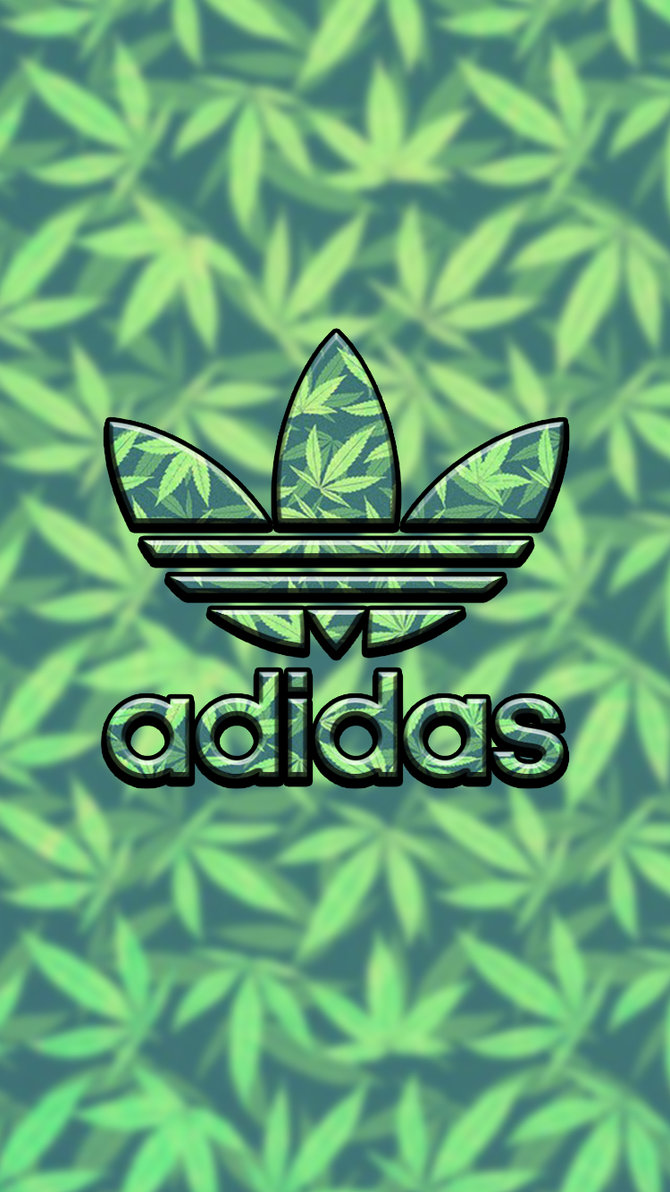 Adidas Lock Screen Logo Wallpaper For iPhone By