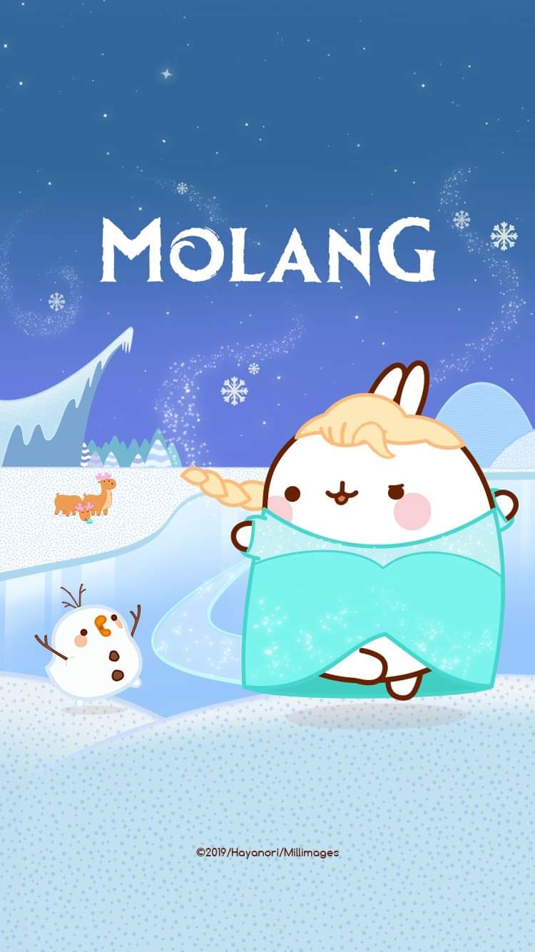 Frozen Mobile Wallpaper R Molang