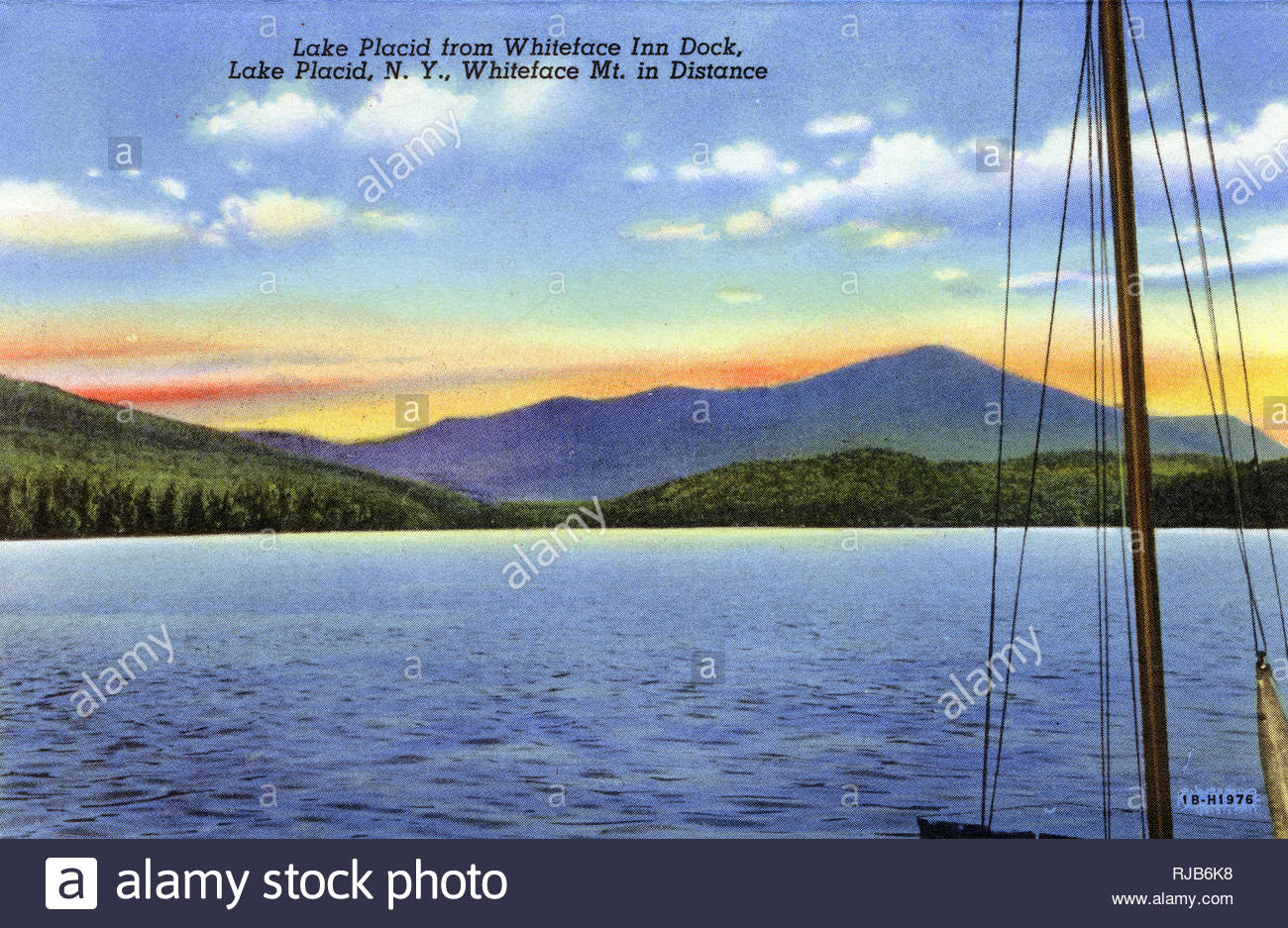 Lake Placid N Y Usa From Whiteface Inn Dock With