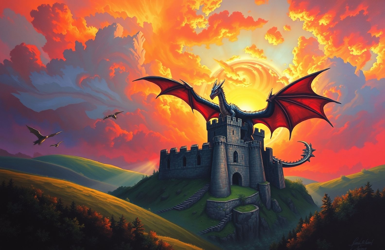 House Of The Dragon Wallpaper