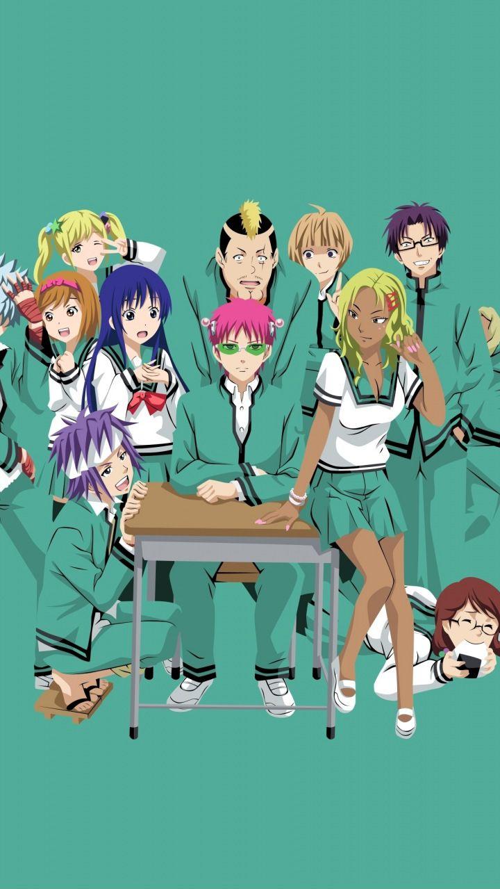 Characters The Disastrous Life Of Saiki K Anime Minimal
