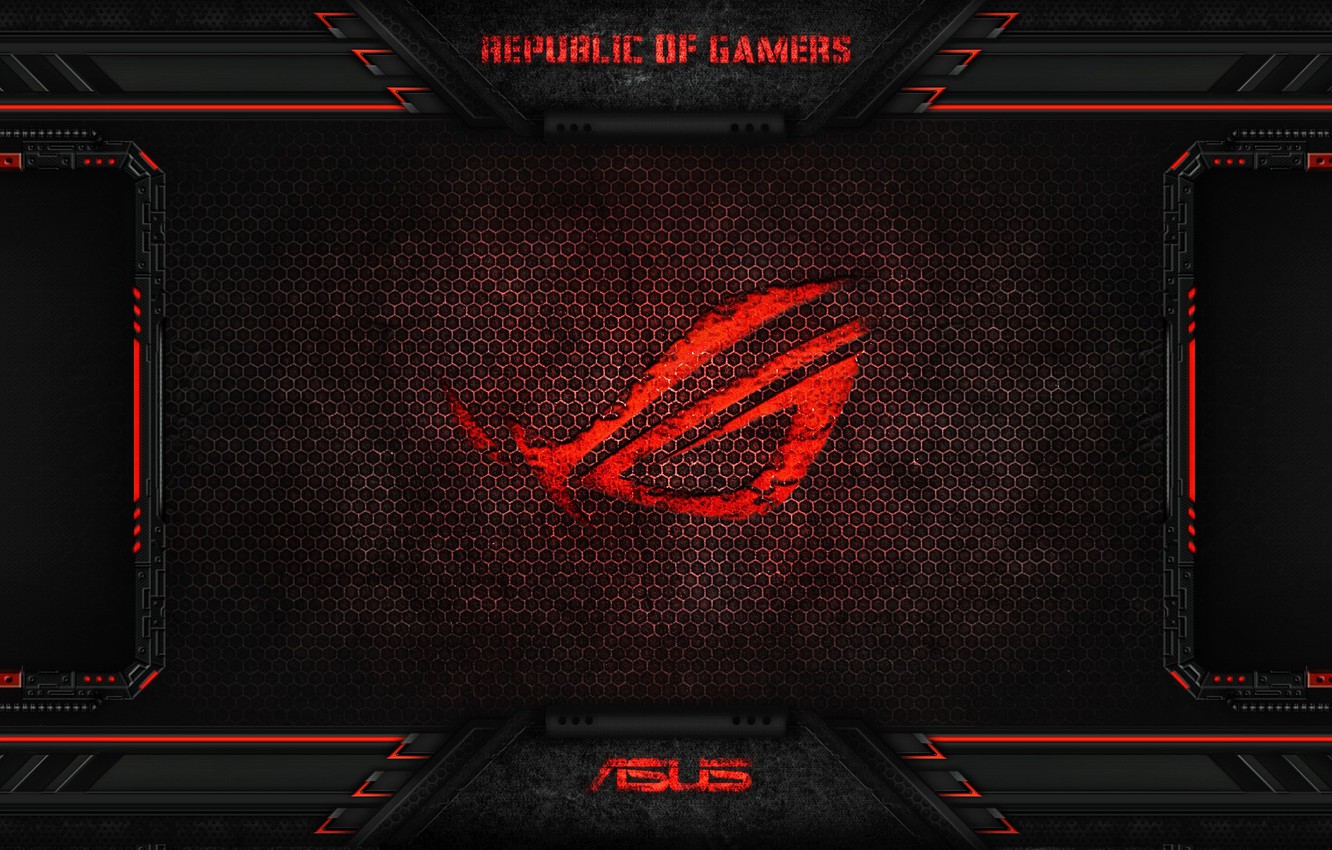 Download Wallpapers Download 1920x1080 red asus rog   Monogram wallpaper  Hd wallpaper Hd wallpapers 1080p
