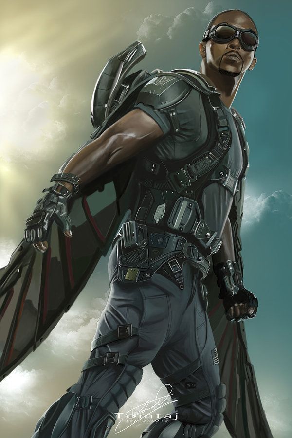 Falcon Captain America By Tomtaj1 Visit To Grab An Amazing