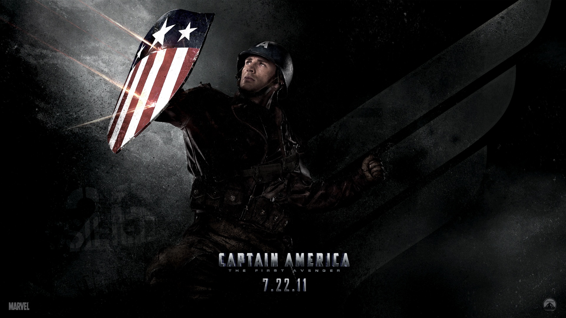 Chris Evans In Captain America Wallpaper HD