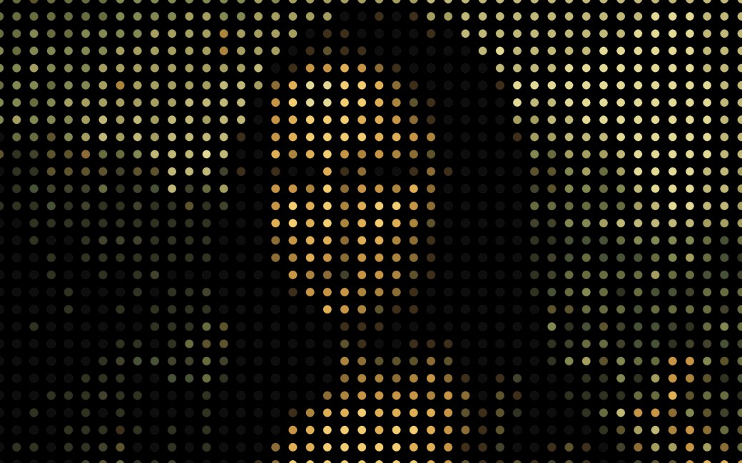 Mona Lisa Portrait Pixels Stock Photos Image HD