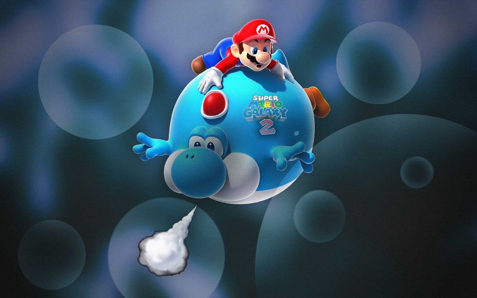 HD Super Mario Galaxy Game Wallpaper