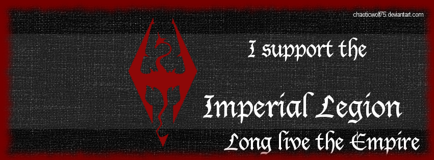 Skyrim Imperial Legion Banner