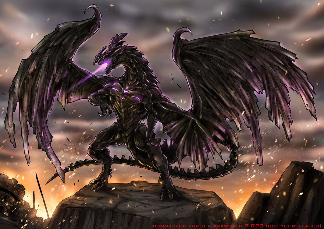 Black Dragon By Ohmega18