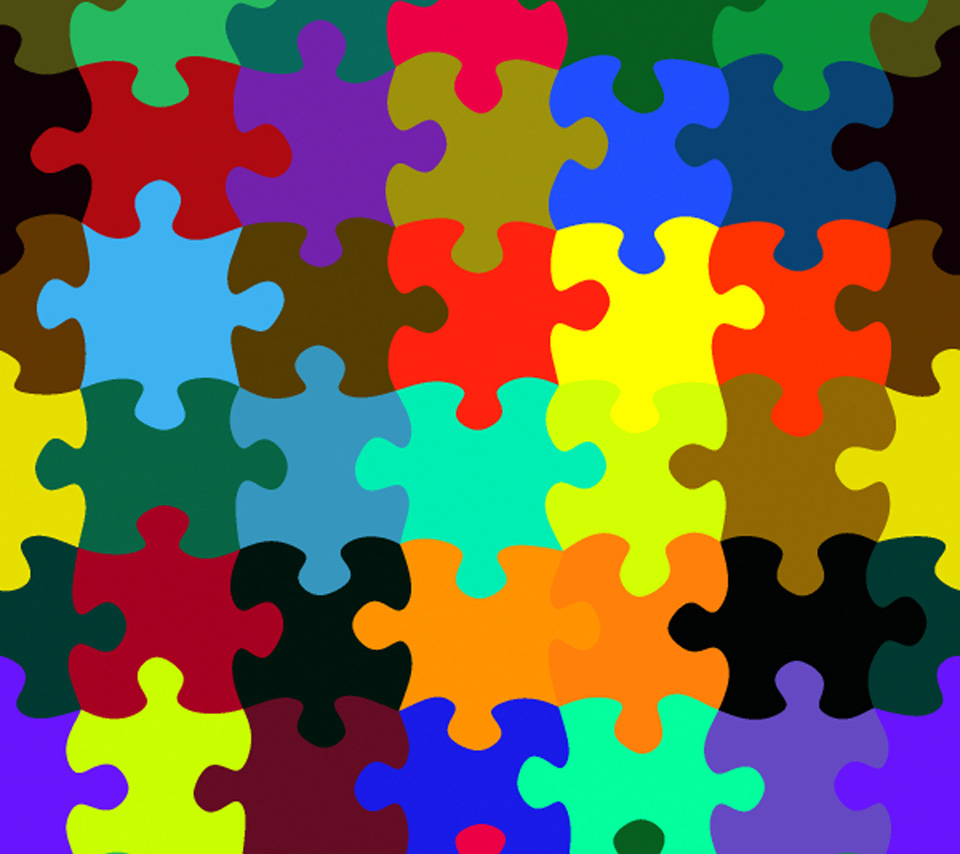 Pattern Patterns Jigsaw Colorful Colors Bright Colored Creative Design