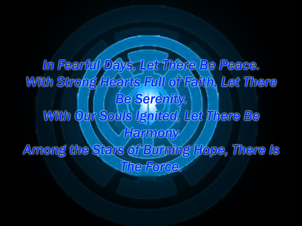 Oath Of The Blue Lantern Jedi By Lord Lycan