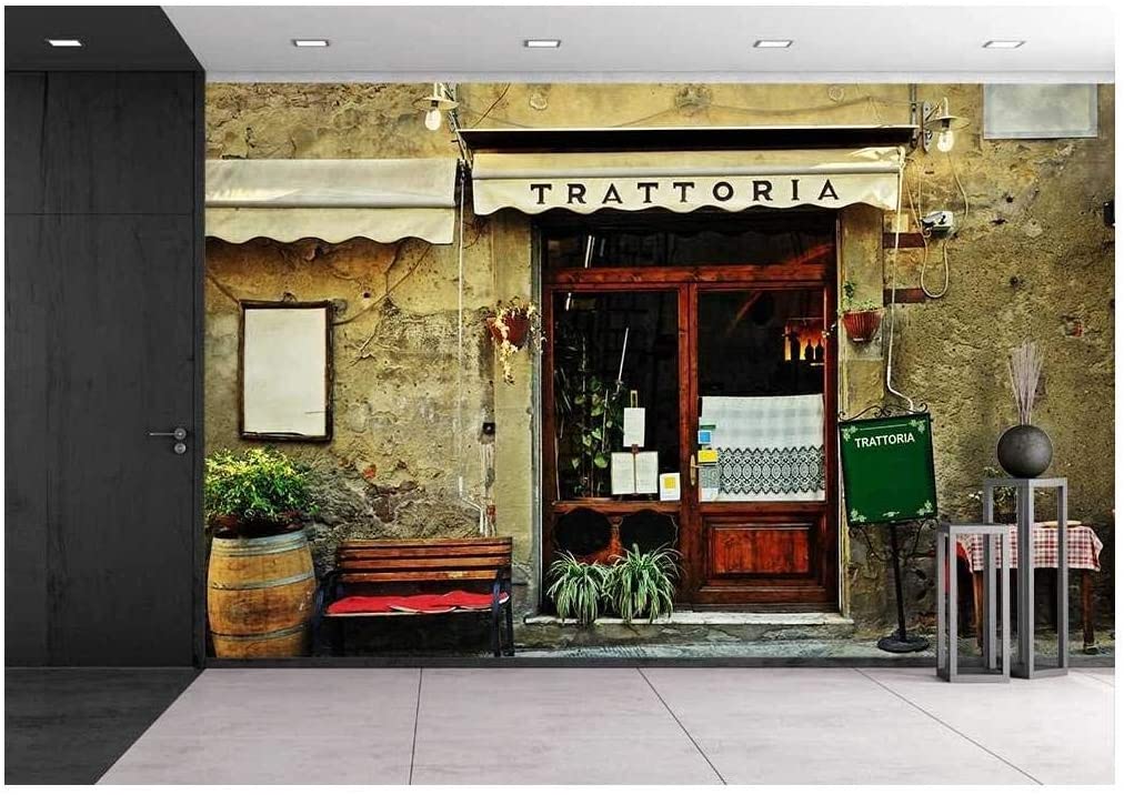 Wall26 Italian Restaurant Removable Wall Mural Self Adhesive